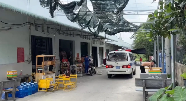 Hiện trường vụ án mạng.