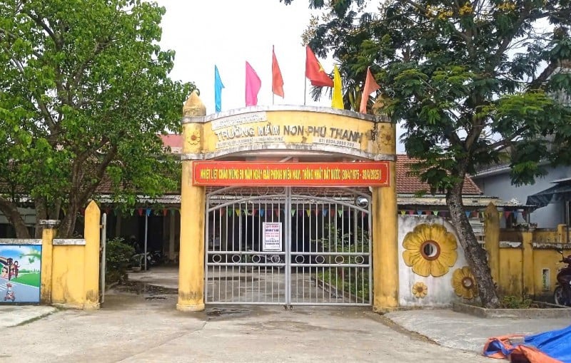 Trường mầm non Phú Thanh.