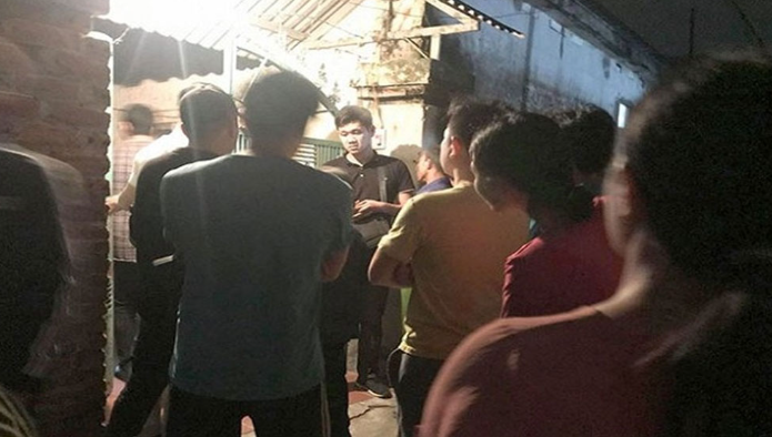 Hiện trường xảy ra vụ việc - Ảnh: Báo Bắc Giang