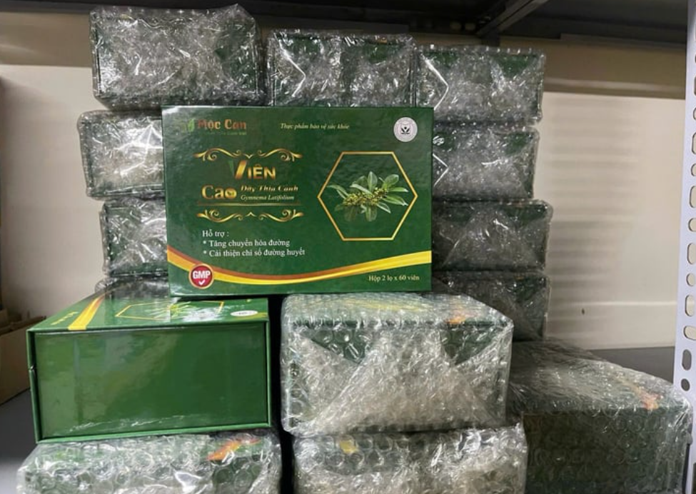 Một trong những sản phẩm ghi nhãn sai sự thật, mô tả công dụng gây hiểu lầm là thuốc chữa bệnh - Ảnh: VTC News