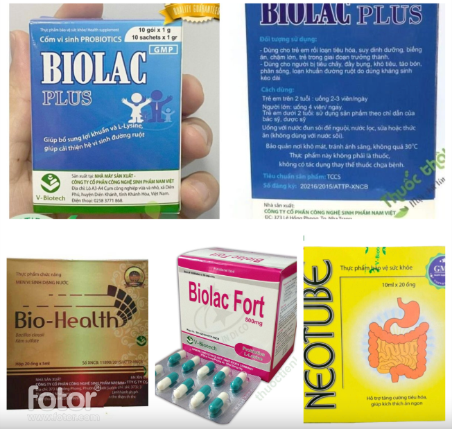 Hình ảnh một số sản phẩm của Công ty Cổ phần Công nghệ sinh phẩm Nam Việt - Ảnh: Báo Người Lao Động