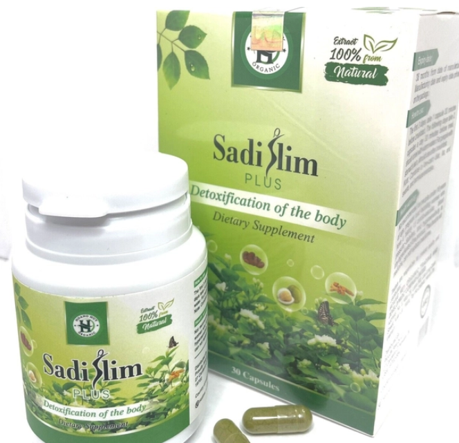 Thực phẩm bảo vệ sức khỏe SADI SLIM PLUS - Ảnh: Báo Người Lao Động