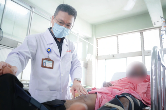 Một trong các nạn nhân vụ cháy ở Cà Mau - Ảnh: Báo Dân trí