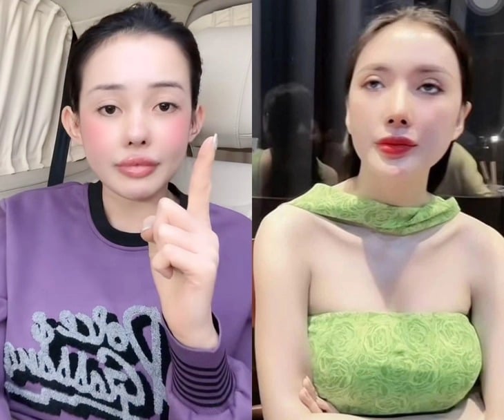 Ngân 98 và Ngân Collagen đấu tố trên mạng trước khi cơ quan vào điều tra.