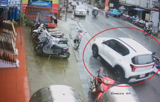  Hiện trường vụ tai nạn.