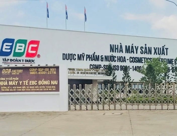 Công ty EBC tại KCN Giang Điền.