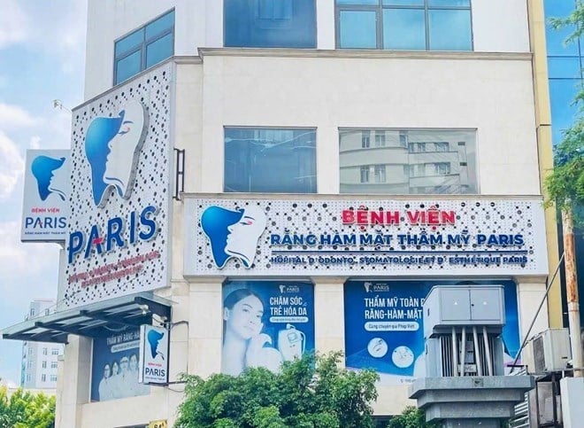 1 người tử vong sau khi phẫu thuật nâng ngực và hút mỡ tại Bệnh viện Răng hàm mặt thẩm mỹ Paris - Ảnh: Báo Lao Động