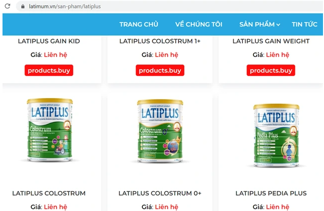 Sở Y tế tỉnh Đồng Nai ra quyết định thu hồi hiệu lực Giấy tiếp nhận đăng ký bản công bố sản phẩm dinh dưỡng công thức đối với 17 sản phẩm của Công ty TNHH Latimum Gold - Ảnh: Báo Thanh Niên
