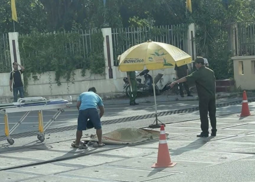 Hiện trường nơi xảy ra vụ việc - Ảnh: Báo Công an nhân dân