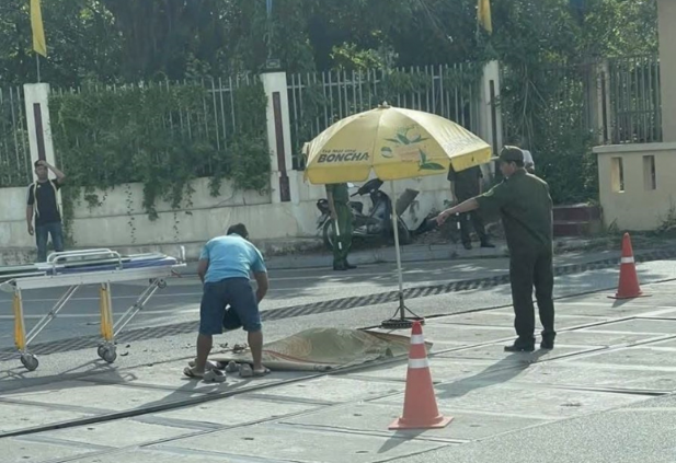 Hiện trường nơi xảy ra vụ việc - Ảnh: Báo Công an nhân dân