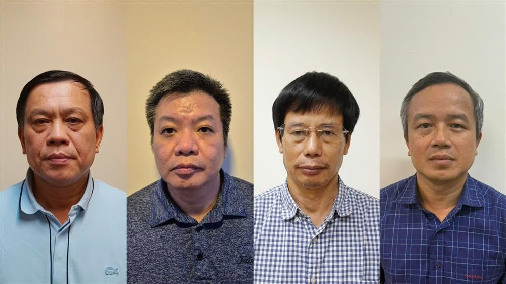 Các bị can bị khởi tố.