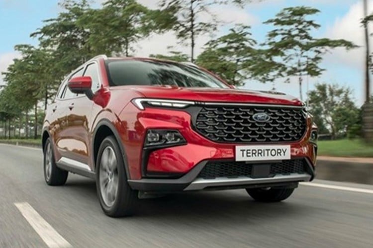 Trong tháng 5 vừa qua Ford Territory bán được 1.481 xe, tăng 56% so với tháng trước đó.