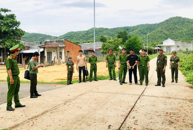 Hiện trường nơi xảy ra vụ việc - Ảnh: Báo Người Lao Động