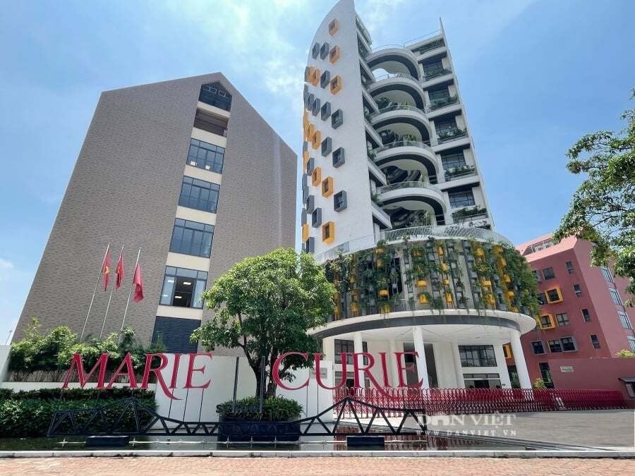 Trường Tiểu học Marie Curie cơ sở Long Biên. Ảnh: Gia Khiêm