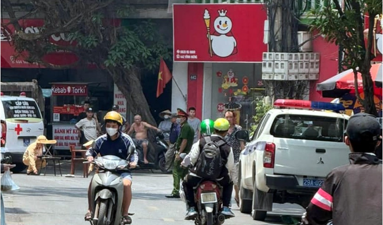 Khu vực xảy ra vụ tai nạn - Ảnh: VietNamNet