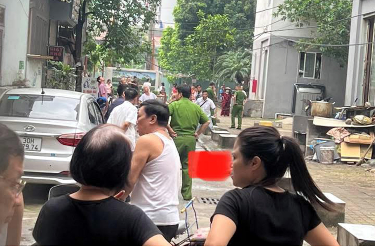 Hiện trường vụ việc - Ảnh: VietNamNet