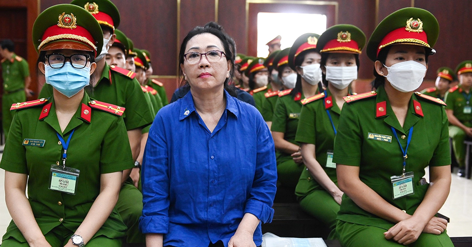 Thi hành án vụ án Trương Mỹ Lan đạt kỷ lục về số tiền chi trả và số đương sự được thi hành án. Ảnh: Nguyễn Huế