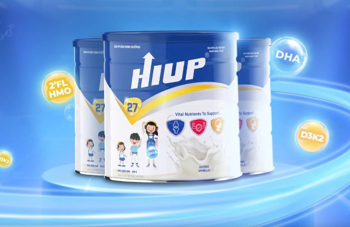 Sản phẩm sữa HIUP 27 được xác định là hàng giả