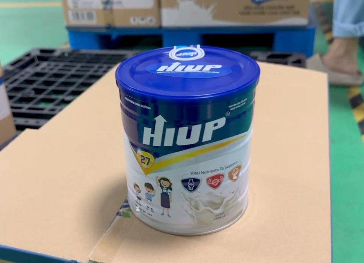 Sản phẩm dinh dưỡng HIUP 27 - sữa non chuyên biệt tăng chiều cao cho trẻ - Ảnh công ty quảng cáo