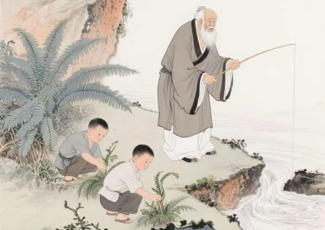 Hãy tỉnh táo để những năm tháng tuổi già để sống cho chính mình, an nhàn và tự tại. Ảnh: Weibo
