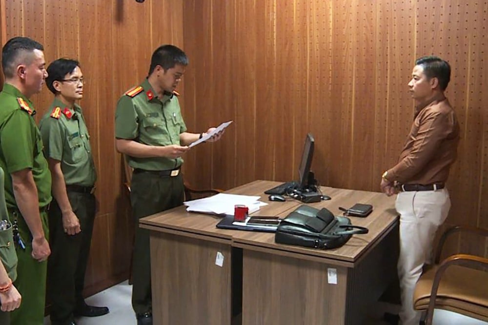 Cơ quan An ninh điều tra Bộ Công an Thông báo quyết định khởi tố bị can đối với Sỹ Anh Tuyên - Chủ tịch HĐQT Công ty cổ phần nước GMT.