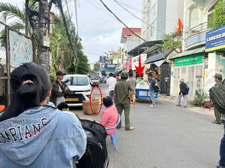 Hiện trường vụ tai nạn. Ảnh: VTC News.
