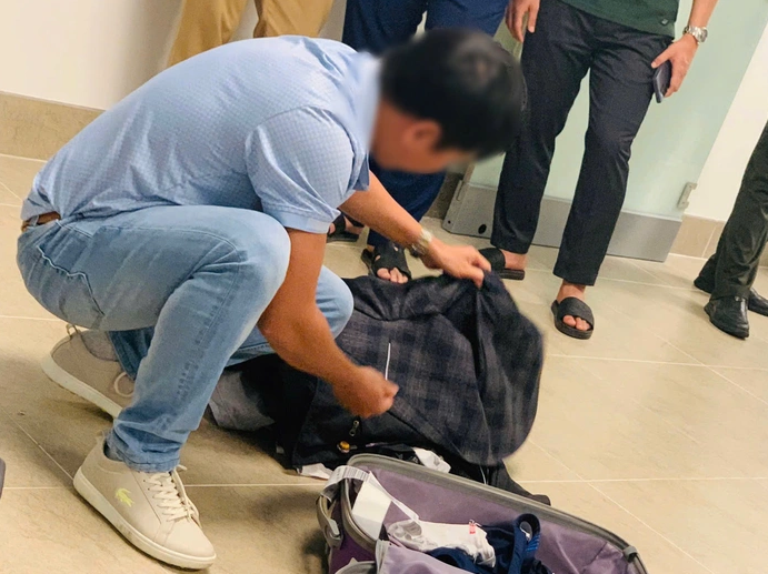 Vị khách nói đùa có bom do thừa nhận là thiếu hiểu biết - Ảnh: Báo Người Lao Động