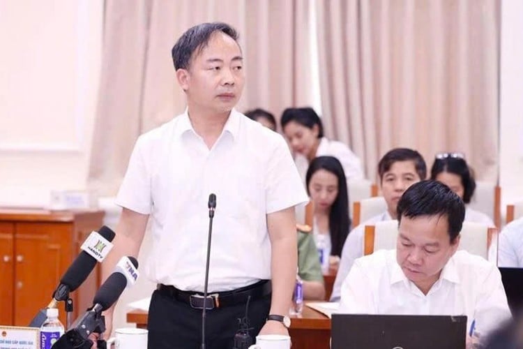 GS.TS Nguyễn Ngọc Hà , Trưởng ban Đề thi cho biết: Chúng tôi xin ghi nhận và sẽ xem xét, làm rõ thêm vấn đề về đề thi. Ảnh: Thu Hằng