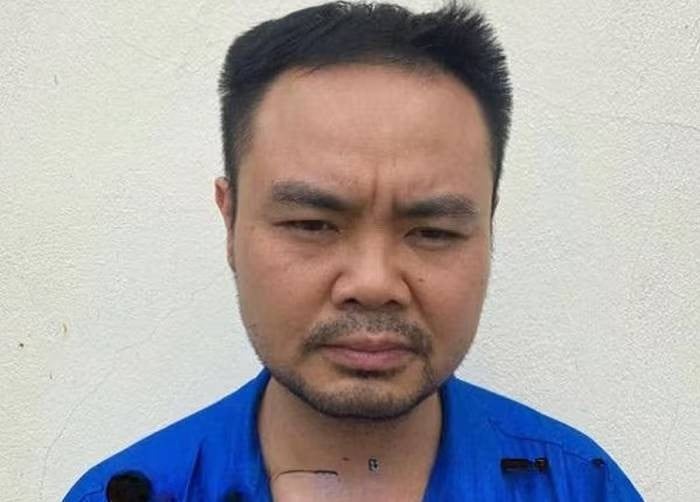 Bị can Trịnh Hùng Cường.