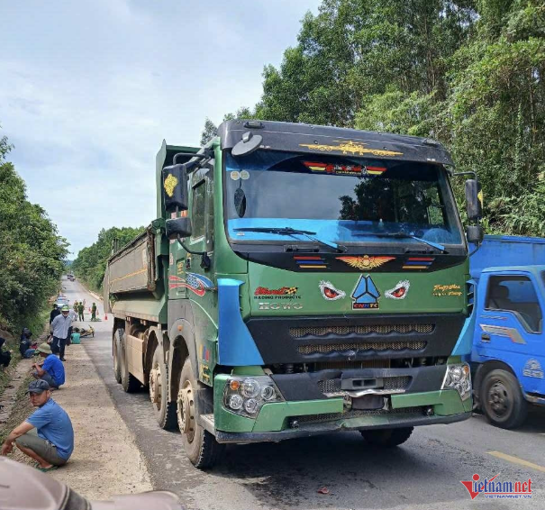 Hiện trường vụ tai nạn - Ảnh: VietNamNet