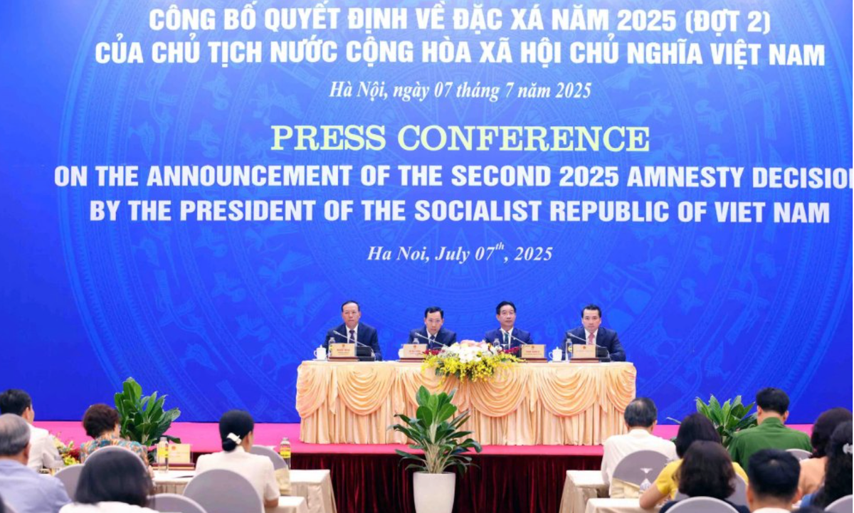 Thời gian đã chấp hành án phạt tù để xét đặc xá tính đến ngày 31/8/2025.