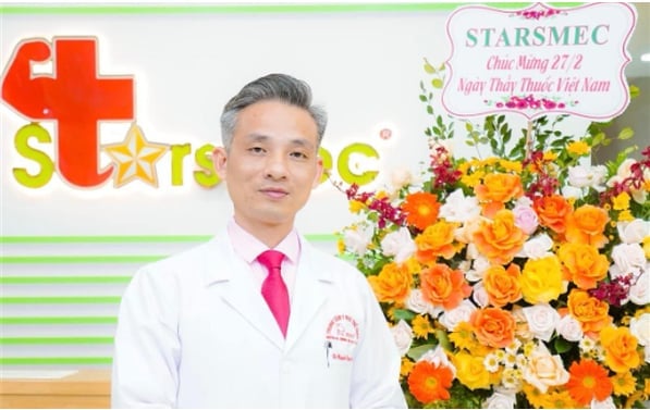 Bác sĩ Thể thao Nguyễn Trọng Thủy, cựu Bác sĩ Đội Tuyển Quốc Gia và U23 Việt Nam, nhà sáng lập Trung tâm Y học Thể Thao Starsmec