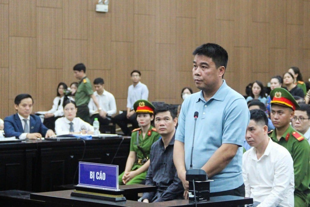  Bị cáo Nguyễn Văn Hậu tại tòa.
