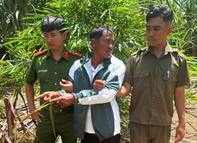 K' Văn Phước, kẻ dùng súng tấn công một cán bộ công an bị thương - Ảnh: VTC News