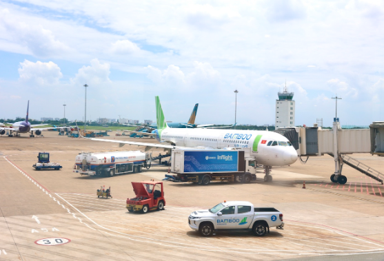 Bamboo Airways tiếp tục là hãng bay có tỷ lệ đúng giờ trung bình cao nhất - Ảnh: VietNamNet