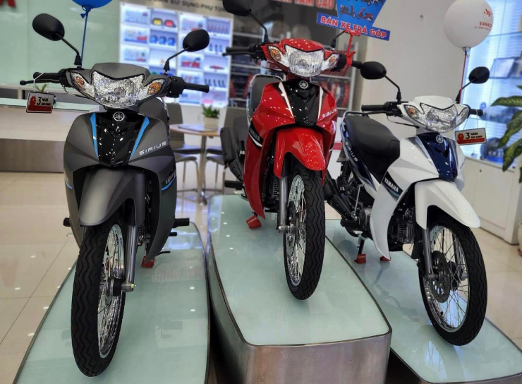 Cập nhật bảng giá xe máy Sirius mới nhất tháng 7/2025. Nguồn: Yamaha