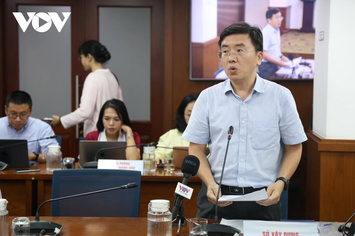 Ông Ngô Hải Đường, Trưởng Phòng Quản lý vận tải đường bộ - Sở Xây dựng TP.HCM (Ảnh: Tỷ Huỳnh)