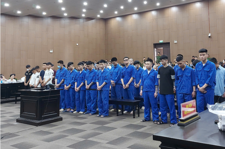  Các bị cáo tại tòa - Ảnh: VietNamNet