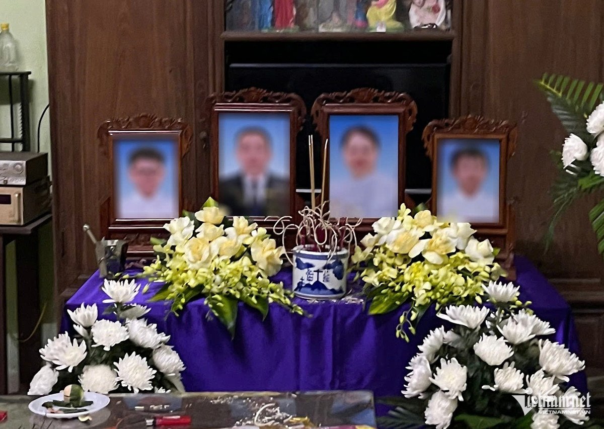 4 di ảnh người thân của ông Chí - Ảnh: VietNamNet
