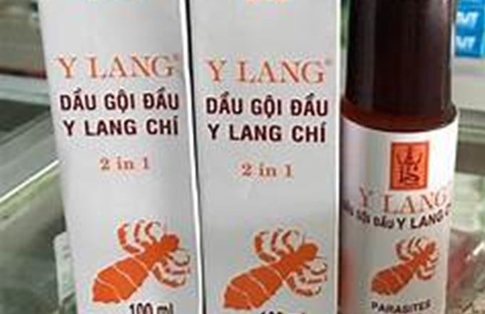  Sản phẩm Y lang Dầu gội đầu Y lang chí của Công ty Cổ phần Nam Đô bị thu hồi.