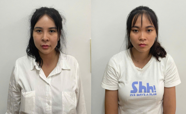  Quách Thị Thu và Quách Thị Thu Hằng - Ảnh: Báo Công an nhân dân
