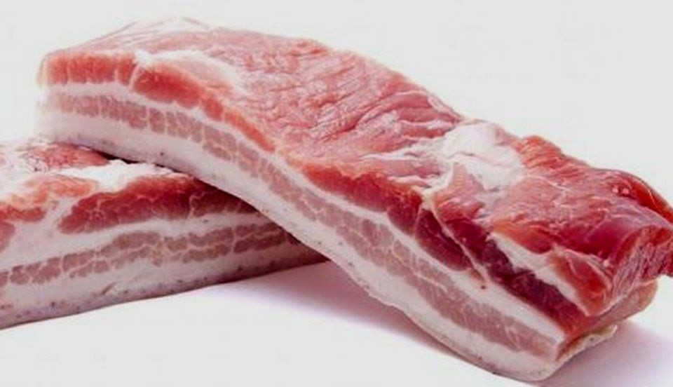  Thịt lợn nhiễm dịch tả châu Phi thường nốt xuất huyết. Ảnh minh họa