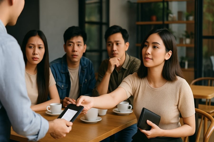  Khi bạn luôn là người rút ví trước, mối quan hệ dần trở nên lệch về một phía.