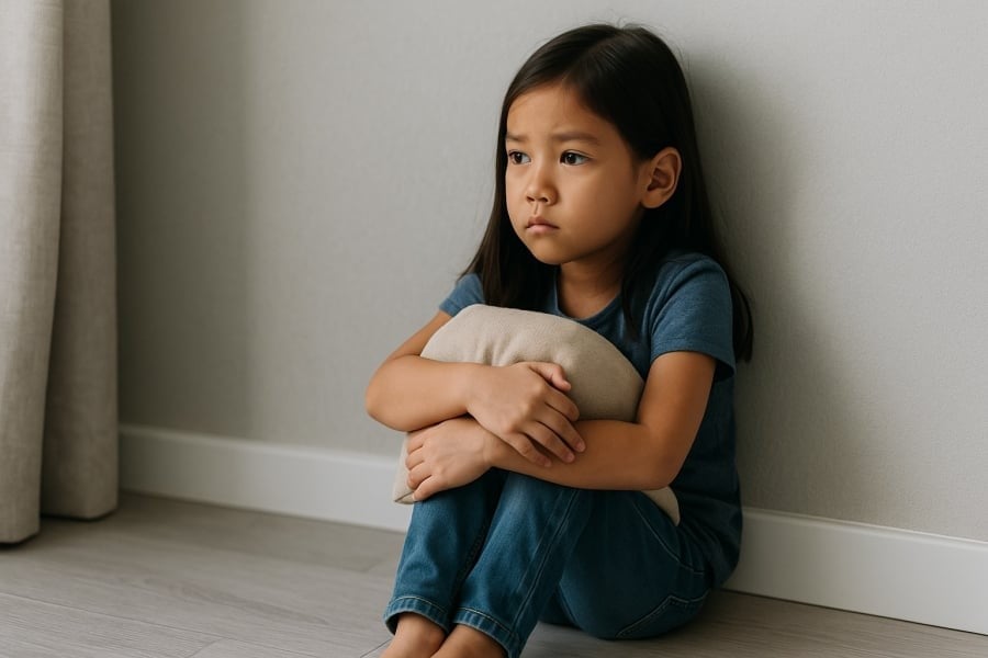  Trẻ thường thu mình, ít chia sẻ khi cảm thấy thiếu sự kết nối từ gia đình.