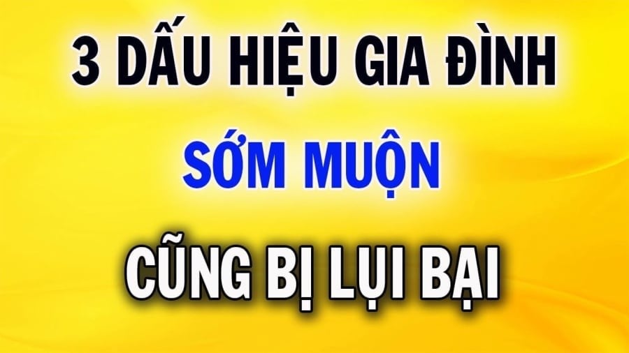  Dấu hiệu vận xui xẻo