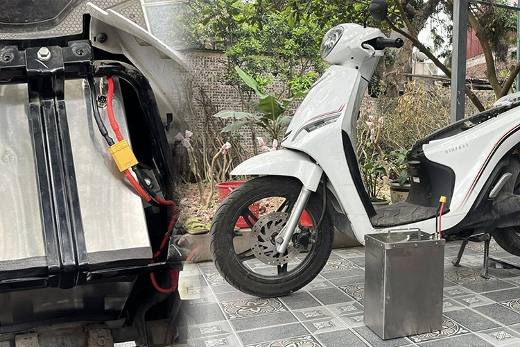  Độ pin xe máy điện để chạy xa hơn - hiểm hoạ khôn lường.