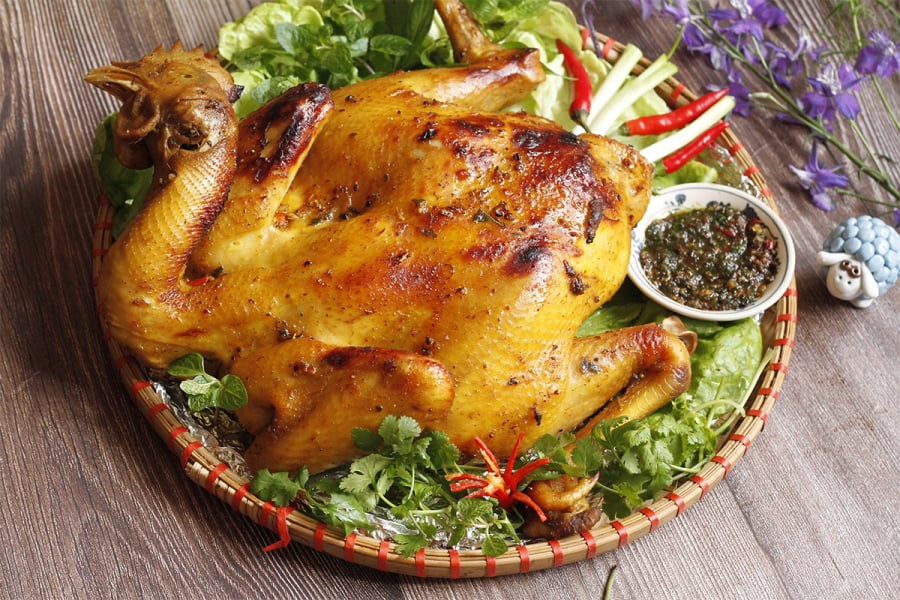  Làm gà nướng tại nhà ngon