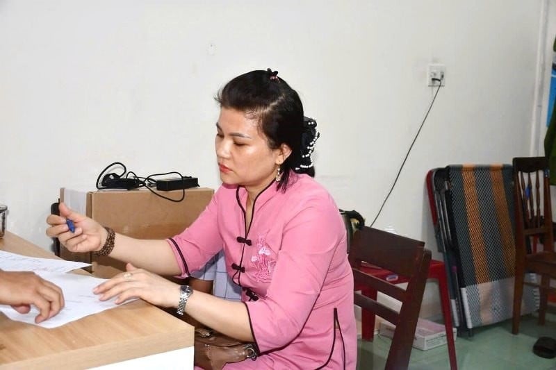  Đối tượng Nguyễn Thị Quyên người gây ra cái chết cho cháu bé 14 tháng tuổi/Ảnh congly.vn