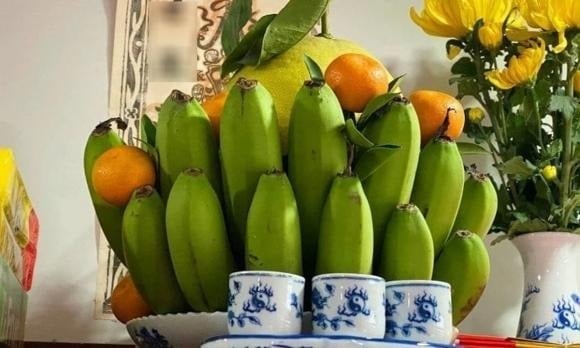  Chuối là loại trái cây không thể thiếu trên mâm cúng vào các dịp Rằm, mùng 1, lễ Tết hay các sự kiện trọng đại.