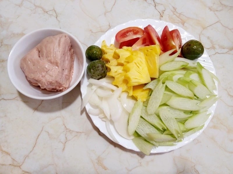  Nguyên liệu nấu canh chua mọc dọc mùng